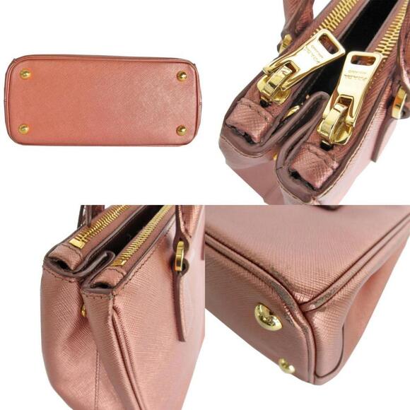 PRADA Pink Leather Shoulder Bag - Picture 4 of 5